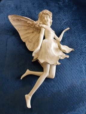 AS-IS Toscano Italy 10" Garden Fairy Angel Figurine.